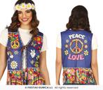 Peace & Love Hippie Vest Dames, Kleding | Dames, Ophalen of Verzenden, Nieuw