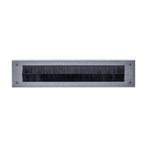 Intersteel Tochtwering rechthoek 340x76mm - PVD RVS, Tuin en Terras, Brievenbussen, Verzenden, Nieuw