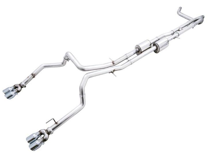 AWE Tuning 4th Gen GM 1500 6.2L 0FG Catback Split Rear Exit, Auto-onderdelen, Uitlaatsystemen, Ophalen of Verzenden