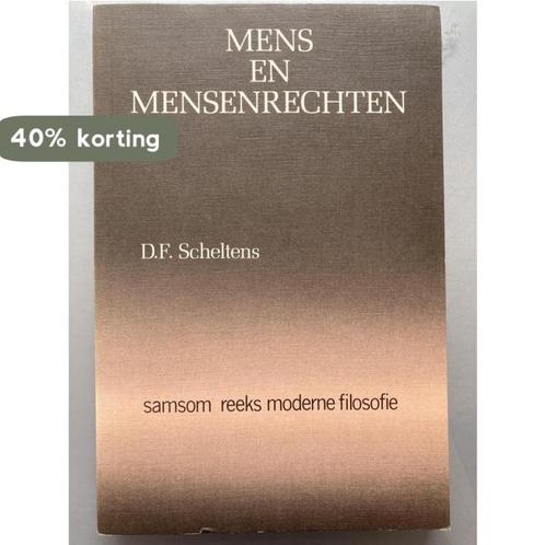 Mens en mensenrechten 9789014031453 D.F. Scheltens, Boeken, Filosofie, Gelezen, Verzenden