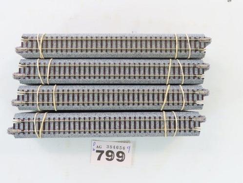 Kato N - S186 - Modeltreinsporen (40) - 40 rechte, Hobby en Vrije tijd, Modeltreinen | N-Spoor