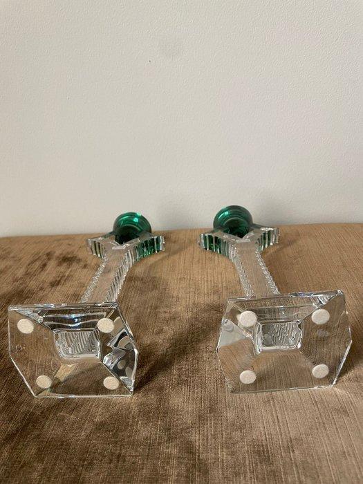 Baccarat - Kaarsenhouder (2) - Kristal -, Antiek en Kunst, Antiek | Glas en Kristal