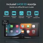Carplay Scherm - Android & Apple - Achteruitrijcamera - Navi, Auto diversen, Verzenden, Zo goed als nieuw