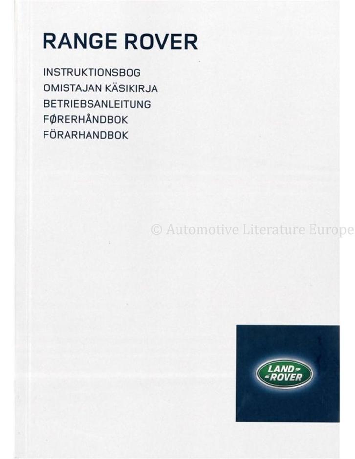 2003 RANGE ROVER INSTRUCTIEBOEKJE DUITS, Auto diversen, Handleidingen en Instructieboekjes