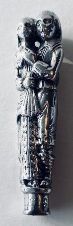 Nederlands 17 de eeuws - Fruitmes - 17 de eeuw - .925 zilver, Antiek en Kunst