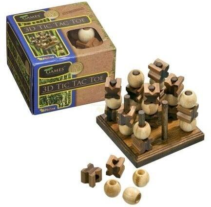 Tic Tac Toe 3-D | Philos - Gezelschapsspellen, Hobby en Vrije tijd, Gezelschapsspellen | Bordspellen, Nieuw, Verzenden