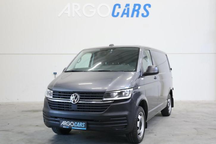 Volkswagen Transporter 2.0 TDI T6.1 DSG 199PK LED CAMERA TRE, Auto's, Bestelauto's, Dealer onderhouden, Lease, Grijs, Automaat
