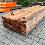 Bangkirai Hardhouten Balken 2450-2650x68x45mm, Ophalen of Verzenden, Nieuw