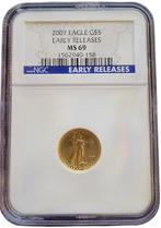 Gouden American Eagle 1/10 oz 2007 Early Releases NGC MS69, Postzegels en Munten, Munten | Amerika, Verzenden, Midden-Amerika