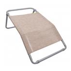 ViaMondo Voetenbank Beige, Caravans en Kamperen, Nieuw