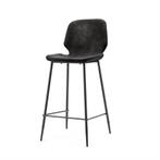 Bar chair Seashell high - black, Nieuw, Overige kleuren, Eén