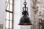 Design hanglamp INDUSTRIAL 45cm zwart industriële stijl -, Nieuw, Ophalen of Verzenden