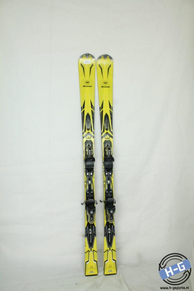 Refurbished - Ski - Rossignol Pursuit yellow - 163, Sport en Fitness, Skiën en Langlaufen, Skiën, 160 tot 180 cm, Gebruikt, Rossignol