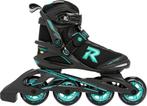 Roces Icon 80 Skeelers Maat 39 - Dames Skates - Zwart Blauw, Sport en Fitness, Ophalen of Verzenden, Zo goed als nieuw, Roces
