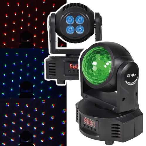 QTX TinyMover2  2-in-1 40W LED-mini Movinghead, Muziek en Instrumenten, Licht en Laser, Overige typen, Nieuw, Verzenden