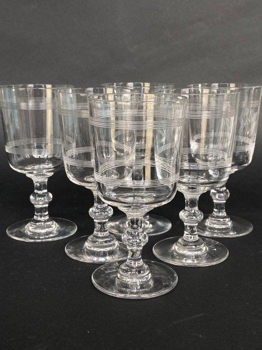 Baccarat - Drinkset - Mooie set van 11 glazen - Model, Antiek en Kunst, Antiek | Glas en Kristal
