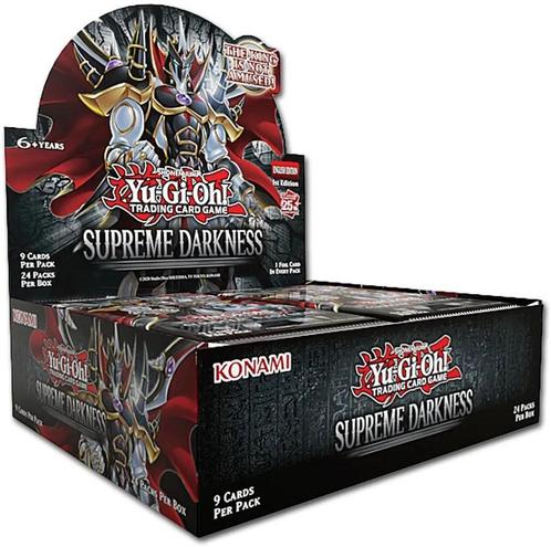 Yu-Gi-Oh! - Supreme Darkness Boosterbox | Konami - Trading, Hobby en Vrije tijd, Verzamelkaartspellen | Yu-gi-Oh!, Nieuw, Verzenden