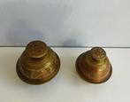 Two elephant bells - Koper - India - 20e eeuw