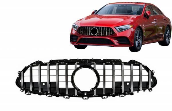 Grill Mercedes CLS C257 GTR Design Zwart/Chroom, Auto-onderdelen, Overige Auto-onderdelen, Ophalen of Verzenden