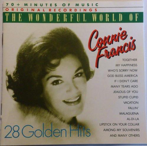 cd - Connie Francis - The Wonderful World Of Connie Franc..., Cd's en Dvd's, Cd's | Overige Cd's, Zo goed als nieuw, Verzenden