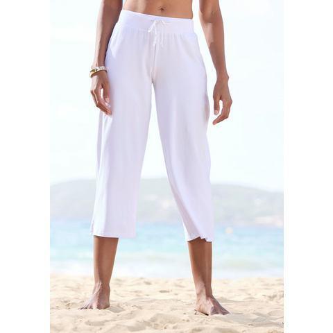 Beachtime 7/8-strandbroek van zachte jersey, wide leg,, Kleding | Dames, Broeken en Pantalons, Nieuw, Verzenden