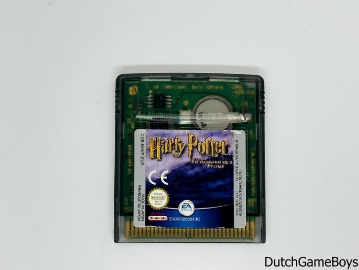 Gameboy Color - Harry Potter And The Philosophers Stone - E, Spelcomputers en Games, Games | Nintendo Game Boy, Gebruikt, Verzenden