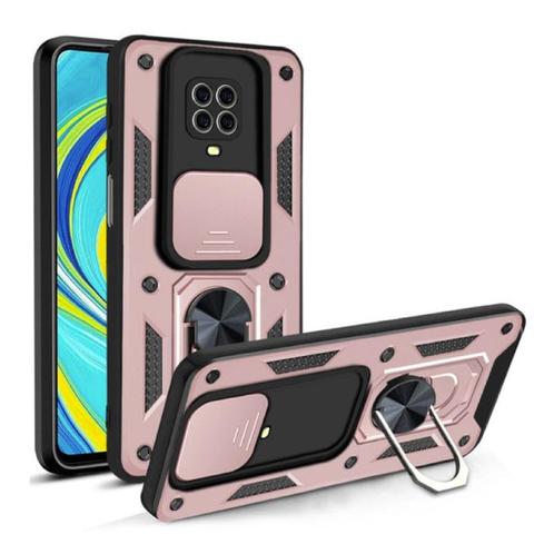 Xiaomi Redmi Note 8 Pro - Armor Hoesje met Kickstand en, Telecommunicatie, Mobiele telefoons | Hoesjes en Frontjes | Overige merken