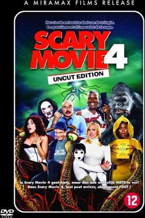 Scary Movie 4 (dvd tweedehands film), Cd's en Dvd's, Dvd's | Actie, Zo goed als nieuw, Ophalen of Verzenden