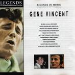 cd - Gene Vincent - Legends In Music, Zo goed als nieuw, Verzenden