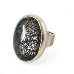 Zonder Minimumprijs - Statement ring Zilver -  18.00ct. tw.