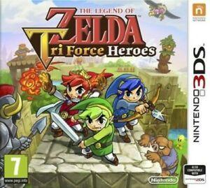 The Legend of Zelda: Tri Force Heroes (3DS) PEGI 7+, Spelcomputers en Games, Games | Overige, Zo goed als nieuw, Verzenden