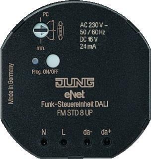 Jung ENet Lichtbedieningsunit Bus Systeem - FMSTD8UP, Tuin en Terras, Buitenverlichting, Overige typen, Nieuw, Verzenden