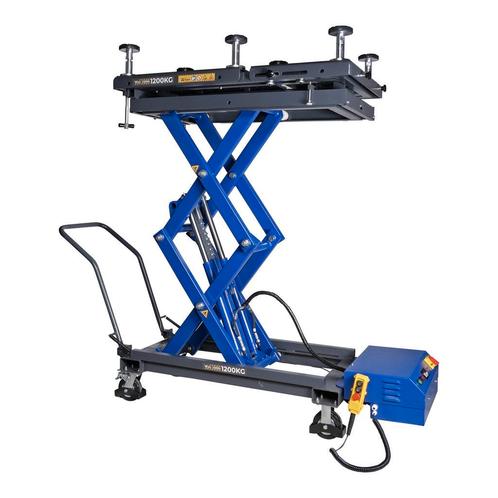 Mobiele schaarheftafel voor accupakketten motoren en, Auto diversen, Autogereedschap, Ophalen