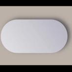 Spiegel Sanicare Q-Mirrors 100x70 cm Ovaal/Rond incl., Doe-het-zelf en Verbouw, Sanitair, Nieuw, Ophalen of Verzenden