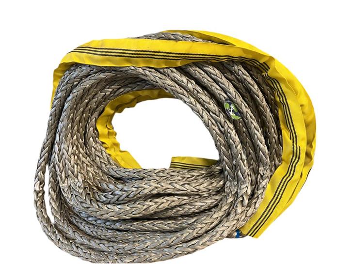 Grey-Line Touw UHMPE - 2 oog 35 mtr 20 mm 38TON ISO 2307..., Watersport en Boten, Accessoires en Onderhoud, Nieuw, Verzenden