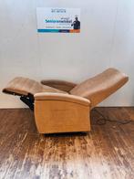 Fitform vario 570 sta op en relax stoel in zand kleurig stof, Huis en Inrichting, Gebruikt, Minder dan 75 cm, Stof, Ophalen of Verzenden