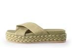 Shabbies Slippers in maat 36 Groen | 10% extra korting, Slippers, Shabbies, Verzenden, Zo goed als nieuw