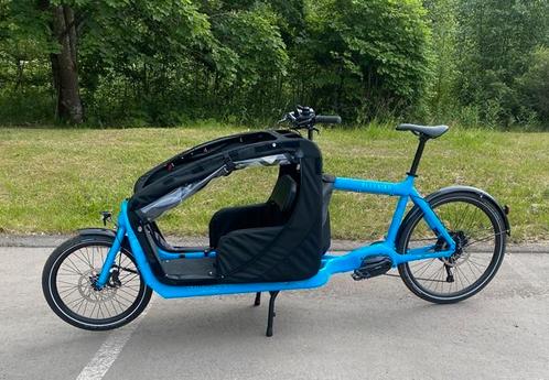 Bullitt bakfiets - Shimano 6100 - XT11di2 - Blauw en Wit, Fietsen en Brommers, Fietsen | Bakfietsen, 2 kinderen, Nieuw, Overige merken