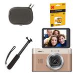 Kodak Pixpro C1 Camera Kit Bruin - Nieuw!, Nieuw, Ophalen of Verzenden, Kodak, Geen optische zoom