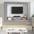 vidaXL Tv-meubel 152x22x113 cm bewerkt hout grijs sonoma, Huis en Inrichting, Kasten | Overige, Nieuw, Verzenden
