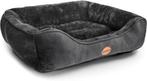 Hondenmand - Hondenkussen - Hondenbed - Zwart - 67x57 cm - N, Verzenden, Zo goed als nieuw