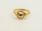 Ring - 18 karaat Geel goud - Amethist, Sieraden, Tassen en Uiterlijk, Ringen, Nieuw
