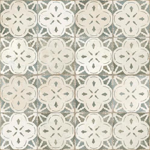Vloertegel / wandtegel fs aurora sage groen 45x45cm 4 in 1, Doe-het-zelf en Verbouw, Tegels, Vloertegels, Nieuw, 10 m² of meer