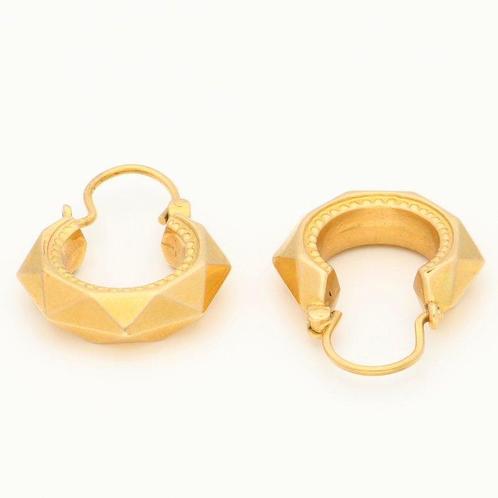 Zonder Minimumprijs - Oorbellen - 18 karaat Geel goud, Sieraden, Tassen en Uiterlijk, Oorbellen