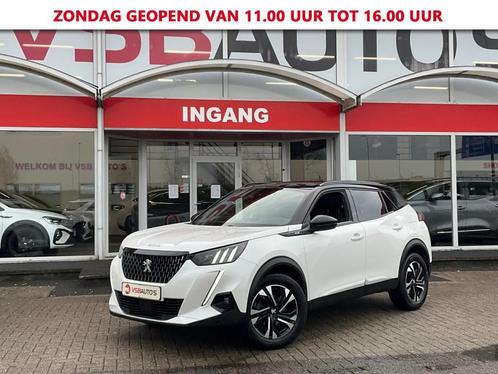 Peugeot 2008 1.2 PURETECH 130PK AUT. GT HALF-LEER NAVI CAMER, Auto's, Bestelauto's, Lease, Automaat, Financial lease, Benzine