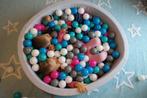 Ronde ballenbak met 200 pastelkleurige ballen - 90x30 cm..., Kinderen en Baby's, Speelgoed | Babyspeelgoed, Ophalen of Verzenden