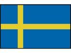 Vlag Zweden, Ophalen of Verzenden, Nieuw, Zeilboot of Motorboot
