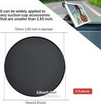 8x zelfklevende dashboard schijfpads 74 mm – voor Telefoon, Verzenden, Nieuw