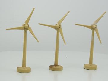 Set  Miniatuur windmolens 3st Stationair model (Scenery)