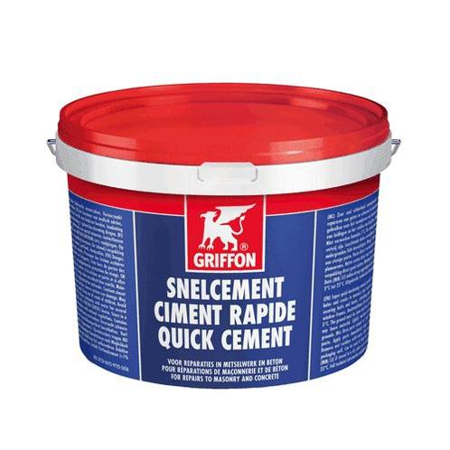 Griffon snelcement 12,5 kg, grijs, emmer, Doe-het-zelf en Verbouw, Overige Doe-het-zelf en Verbouw, Nieuw, Verzenden